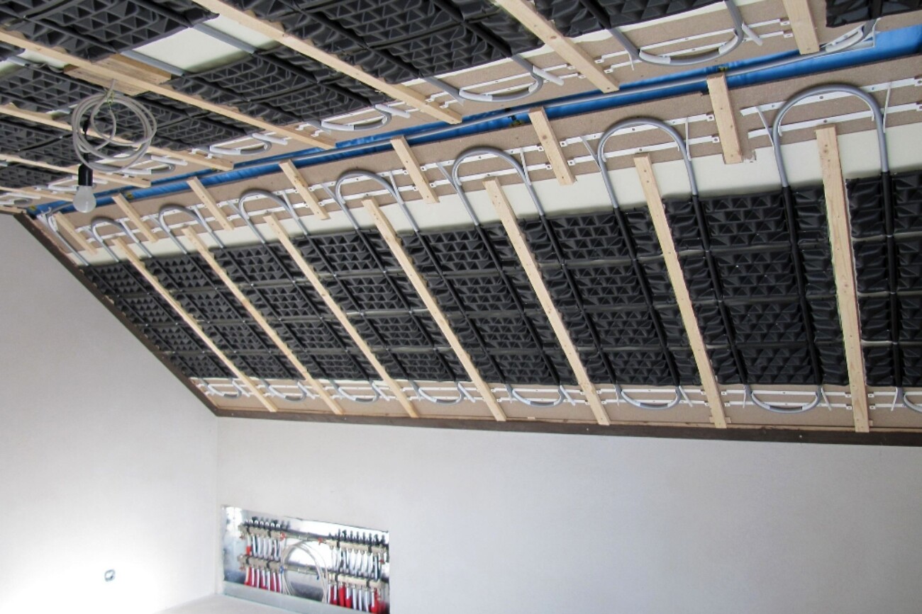 Ibele Gebäudetechnik Portfolio Deckenheizung