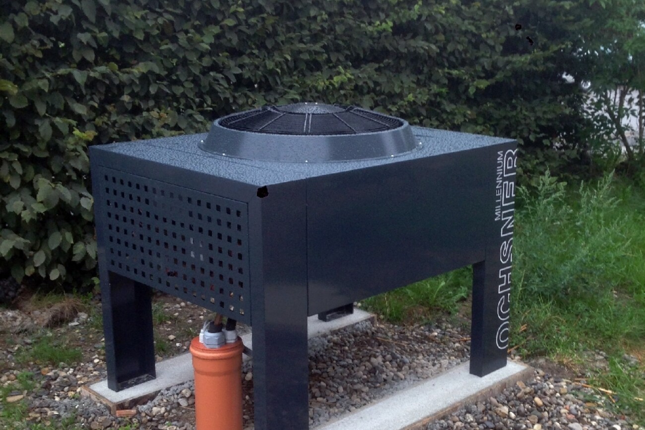 Ibele Gebäudetechnik Portfolio Luftwaermepumpe  